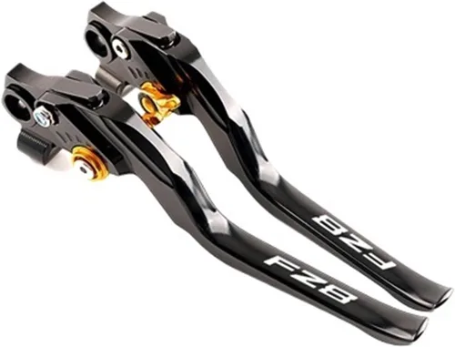 Miniatura 13 de 2025 New Brake Clutch Lever Motorcycle CNC Adjustable Brake Clutch Levers Compatible with Yamaha FZ8 FZ 8 Fz8 FAZER 2011-2015(Long Black)