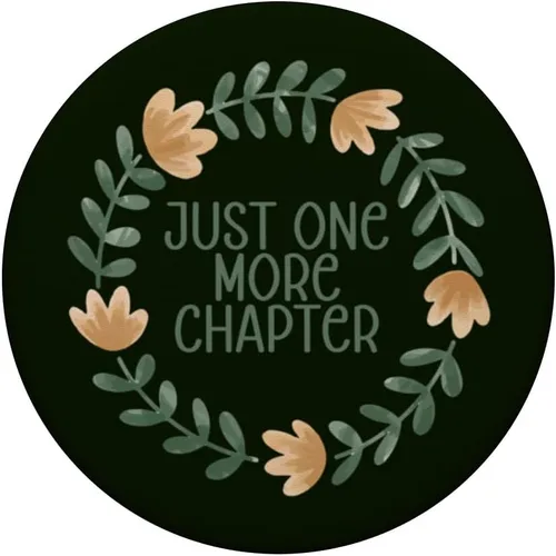 Miniatura 3 de ¡Solo un capítulo más! Amante de los libros Leer Girl PopSockets Standard PopGrip