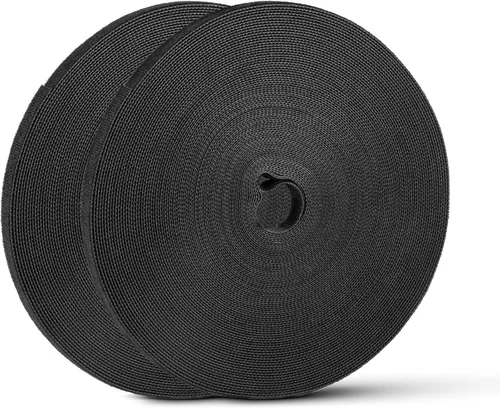 Miniatura 10 de BSELEYY - Amarres de Cable Reutilizables de 27 Yardas x 1 Pulgada - Correas de Cable Ajustables Cinta de Gestión de Cables Correas de Organización