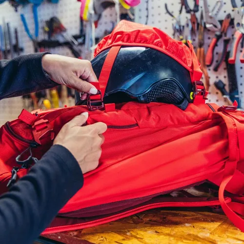 Miniatura 6 de Gregory Targhee - Mochila de esquí y snowboard 32L, transporte en casco, gancho de esquí/snowboard, funda de hidratación interna