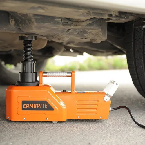 Miniatura 8 de EAMBRITE 12V DC resistente de 4,5 Toneladas, piso hidráulico Jack con luz LED.