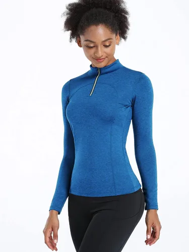 Miniatura 4 de CADMUS Women's Compression Long Sleeve Shirts for Hiking Running Dry Fit Tights