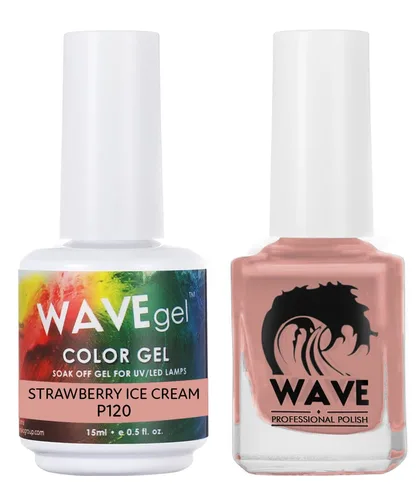 Miniatura 106 de WAVEGEL - Juego dúo de gel y esmalte de uñas a juego - Colección Simplicity - #P109 Blizzard I 0.5 onzas