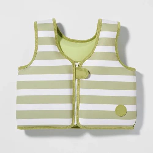 Miniatura 5 de SUNNYLiFE Chaleco de natación - Fabricado con neopreno más una cremallera frontal segura y desarrolla confianza en el agua. Chaleco de natación