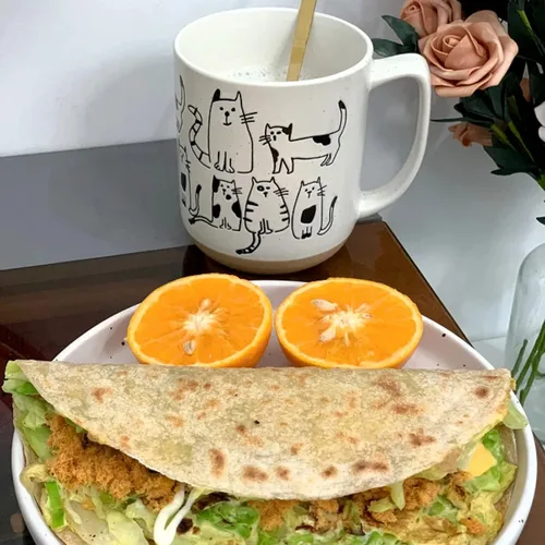 Miniatura 3 de Taza de cerámica con gatos de dibujos animados en blanco y gris con asa, taza de café de 550ml/18.6oz. Linda, divertida y novedosa taza vintage