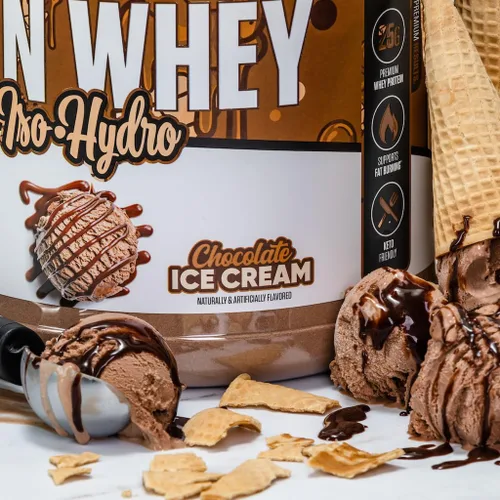 Miniatura 3 de Musclesport Lean Whey Revolution™ Proteína en polvo – Aislado de proteína de suero – Bajo en calorías, bajo en carbohidratos, bajo en grasa, sabores