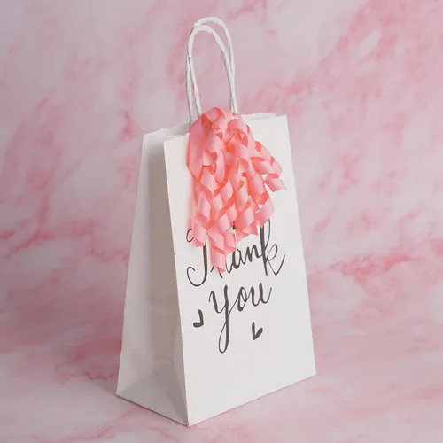Miniatura 3 de AIMUDI Lazos Rosa Bebé para Envolver Regalos Lazos Burst de 4" Lazos de Cinta Rizada Autoadhesivos Lazos de Cinta Grosgrain con Amarre Torcido