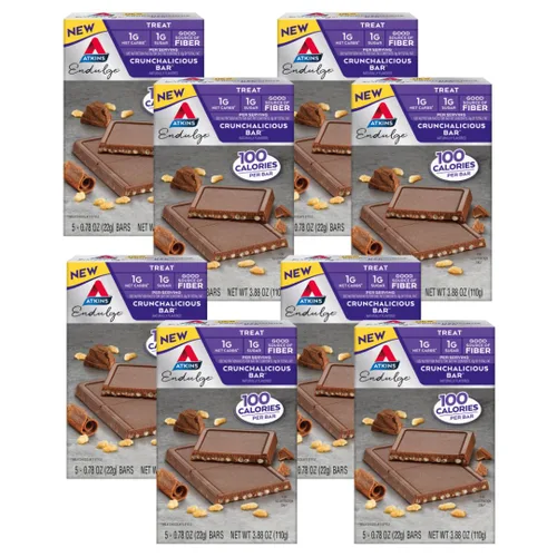 Miniatura 14 de Atkins Endulge Treat, caramelos de mantequilla de maní, 2g de carbohidratos netos, 2g de azúcar, relleno cremoso de mantequilla de maní, bajo