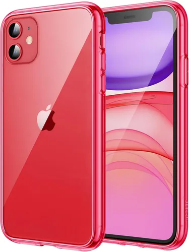Miniatura 7 de JETech - Funda para iPhone 11 6.1 pulgadas, cubierta antiarañazos y a prueba de golpes, parte trasera transparente sin amarillamiento (gris)