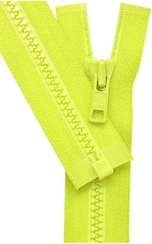 Miniatura 54 de YKK Cremallera Vislon de 22 pulgadas, 5 separadores de plástico moldeado, peso medio por cada uno (color seleccionado) (rosa azafrán - 806)