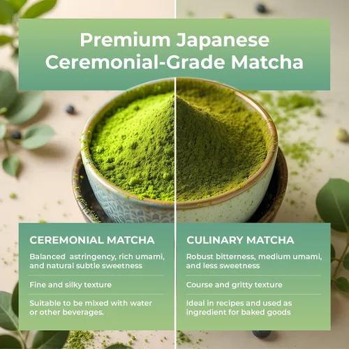 Miniatura 2 de Maiji Suplemento en polvo de péptidos de colágeno de Japón Matcha, polvo de té verde matcha de grado ceremonial (bolsa de 15 porciones)