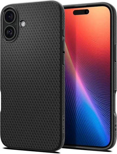 Miniatura 30 de Spigen Liquid Air - Funda diseñada para iPhone 13 (2021), color negro mate