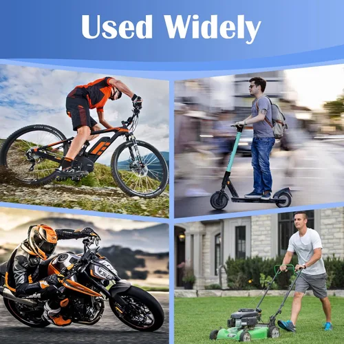 Miniatura 9 de Eseesmart Cerradura de cadena para bicicleta, cerraduras de bicicleta de huellas dactilares, antirrobo, cerraduras de seguridad de 3.28 pies