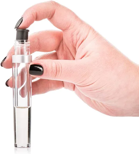 Miniatura 2 de 4 tubos vacíos de máscara de pestañas de 0.3 fl oz con varita de pestañas, insertos de goma y embudos, incluye 4 tubos, 4 inserciones de goma y 4