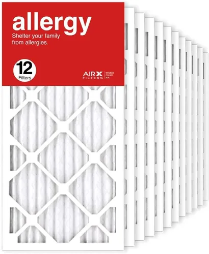 Miniatura 9 de AIRx Filters Filtro de aire MERV 11 plisado HVAC de 10 x 10 x 1 para caldera, paquete de 12 unidades, fabricado en los Estados Unidos