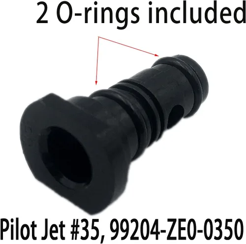 Miniatura 2 de Compatible con Generador de Carburador Honda EU2000i Pilot Jet #35, 99204-ZE0-0350