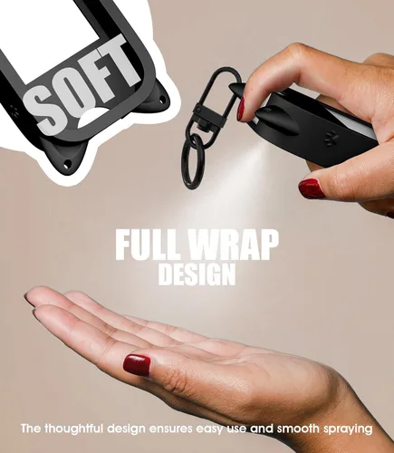 Miniatura 6 de Sonnorel Funda de silicona compatible con el spray desinfectante de manos Touchland (apto para 1 onza líquida/1.0 fl oz Ver)