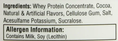 Miniatura 6 de Labrada Nutrition Lean Body Premium Whey Protein en polvo, chocolate, 24 onzas
