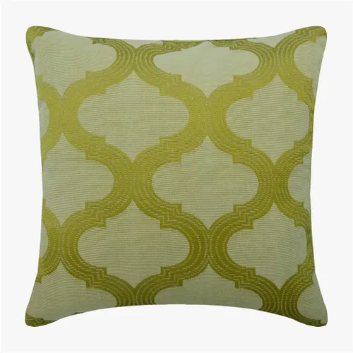 Miniatura 25 de The HomeCentric Fundas de almohada decorativas con bordes de 12 x 12 pulgadas Funda de cojín de seda de arte moderno Fundas de almohada verdes
