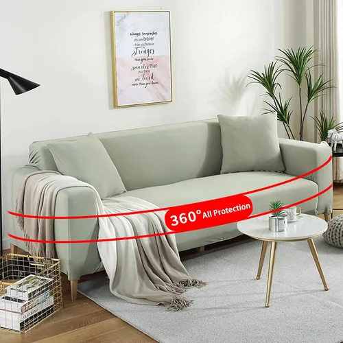 Miniatura 4 de Fundas para sofá, funda de sofá de alta elasticidad, funda de sofá de jacquard suave, funda antideslizante para sofá, protector de muebles