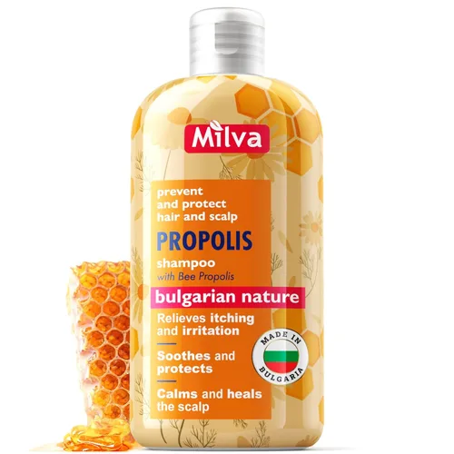 Miniatura 10 de Milva Itchy Scalp Shampoo with Propolis - 17 Fl Oz Natural Anti Dandruff Dry Scalp Treatment with Honey Bee Soothing Formula for Irritated, & Flaky