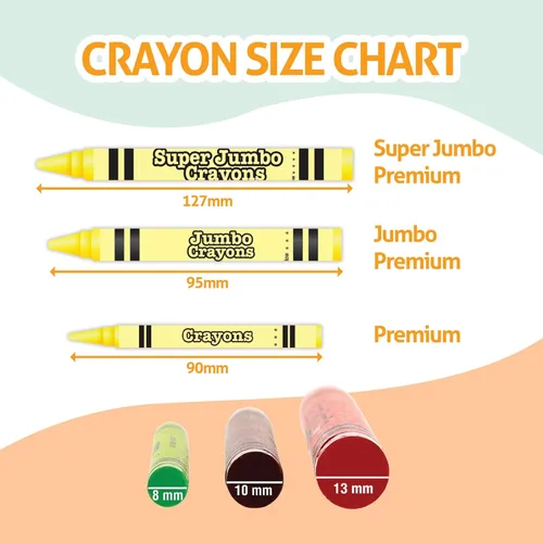 Miniatura 3 de BAZIC PRODUCTS Crayons - Juego de crayones para colorear de colores surtidos, 48 unidades, crayones de dibujo no tóxicos para arte escolar, regalo