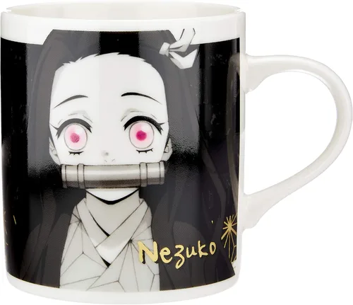 Demon Slayer 073112 Nezuko Kamado - Taza monocromática