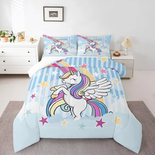Miniatura 14 de Lindo Juego de Edredón de Elefante Juego de Ropa de Cama de Animales de Dibujos Animados para Niños Niñas Mujeres Adultos Edredón de Hojas