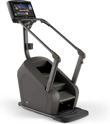 Matrix Fitness C50 ClimbMill, Low Impact Stair Machine | High Calorie Burn, Low Impact Workout, Cardio Endurance | Low Ceiling Design, Powerful
