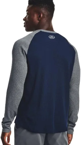 Miniatura 2 de Under Armour Camiseta de manga larga UA Waffle Crew para hombre