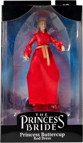 Miniatura 7 de McFarlane Toys The Princess Bride Princess Buttercup in Red Dress - Figura de acción de 7 pulgadas con accesorio