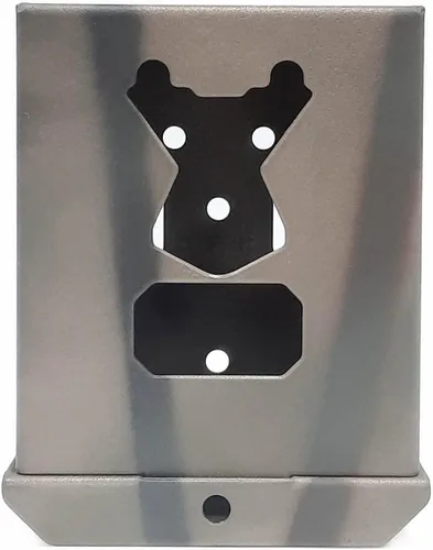 Miniatura 3 de Caja de seguridad de acero con recubrimiento en polvo antirrobo compatible con cámaras Spypoint Flex Trail (61090)