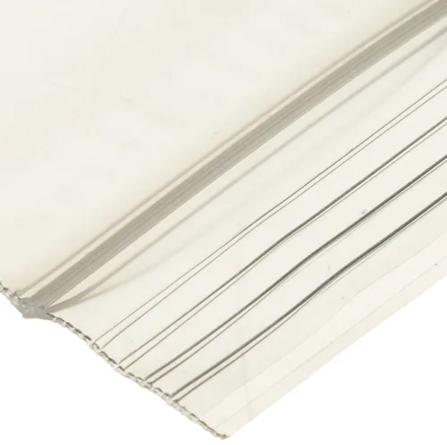Miniatura 160 de Aviditi Poly Bolsa con cierre hermético blanco, Transparente, 1000 Claro