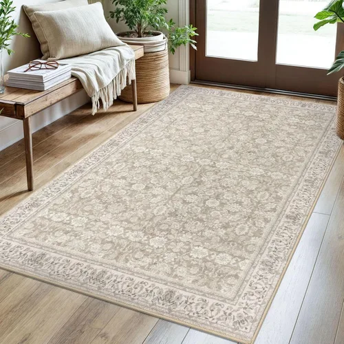 Miniatura 18 de SIILOOM Alfombra antideslizante de pasillo moderna de 2 x 5, súper suave, para pasillos, decoración para cocina, alfombras para pasillos sin 2-Verde