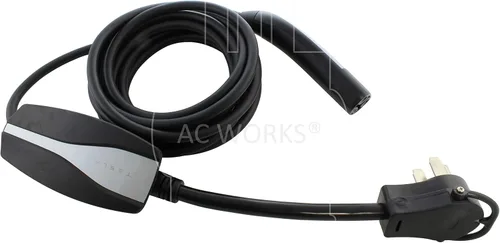 Miniatura 7 de AC WORKS Adaptador de carga EV para uso Tesla (14-50P 4-Prong Gen2 Pigtail-32Amp)