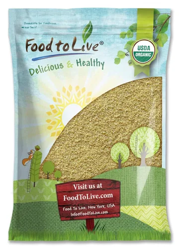 Miniatura 10 de Trigo Bulgur orgánico, 1 libra – Grano entero sin OMG, granos cocidos, bayas kosher Borghul, semillas a granel, grueso, alto en fibra dietética