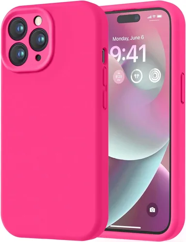 Miniatura 82 de LOVE 3000 Compatible con Funda para iPhone 15, [Cámara de Cobertura Completa de Silicona Suave] [Protección contra Caídas de 8 pies], Forro de Negro