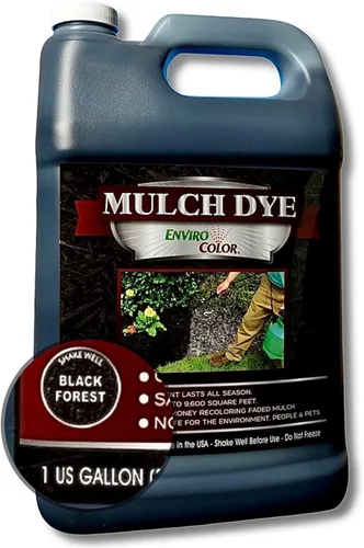 Miniatura 3 de Concentrado de color de mantillo de bosque negro de 24,000 pies cuadrados Tinte para mantillo de la Selva Neg