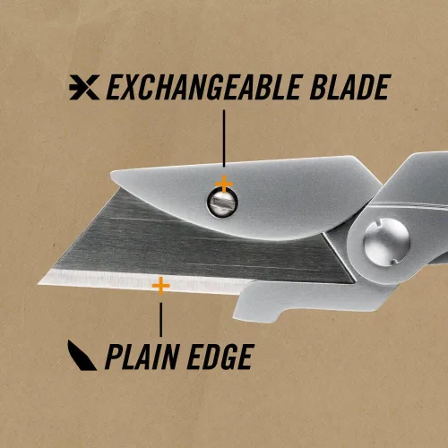 Miniatura 3 de Gerber Gear EAB Lite Pocket Razor Knife with Money Clip - EDC Gear Folding Stainless Steel Utility Knife with Box Cutter Blade for Everyday Carry
