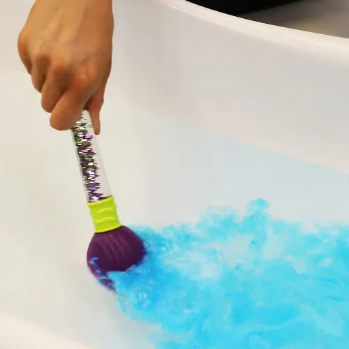 Miniatura 5 de Baff Bombz Cepillo Mágico, 4 Bombas de Baño, Pintan Mágicamente el Agua de tu Baño, Juguete de Baño Creativo para Niños, Regalos de Cumpleaños
