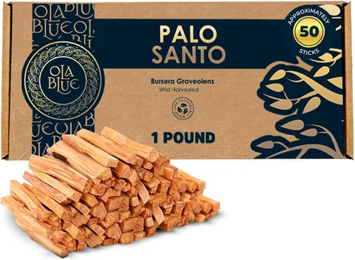 Miniatura 11 de Palitos de Palo Santo para manchar – Paquete de 12 (4 oz / 110 g) Varillas de incienso de Palo Santo naturales de Perú Varillas aromáticas ricas