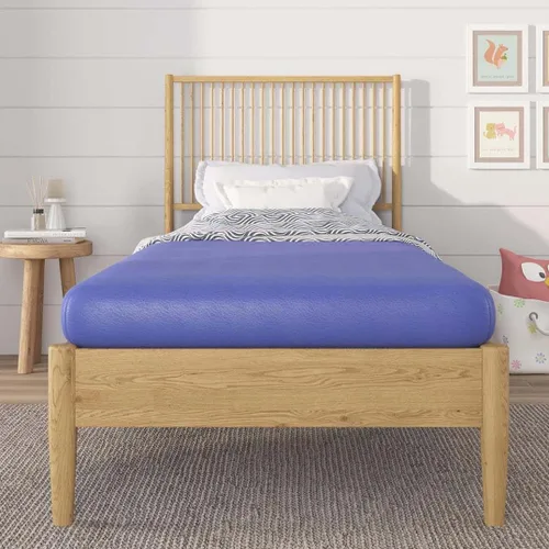 Colchón individual de 5 pulgadas, colchón de espuma viscoelástica con funda extraíble lavable, colchón de cama individual para niños, adolescentes y
