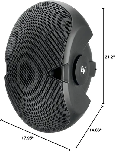 Miniatura 3 de Electro-Voice evid 4,2 Surface Mount pasivo PA Gabinete (1 par)