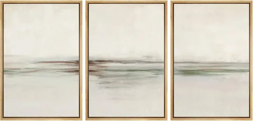 Miniatura 39 de SIGNFORD Impresión en Lienzo Enmarcado Conjunto de Arte de Pared Arte Abstracto Terroso en Tonos Marrón Profundo y Beige Arte Moderno Decorativo