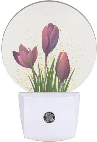 Miniatura 27 de Luz nocturna de flamenco rosa con diseño de pájaro tropical con diseño de pájaro doblado, hermoso cuello, enchufable, luz nocturna de ahorro