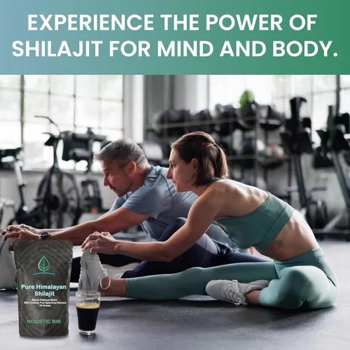 Miniatura 6 de Holistic Bin Resina Shilajit del Himalaya pura resina de platino negro Rica en ácido fúlvico, ácido húmico, minerales fúlvicos y minerales traza