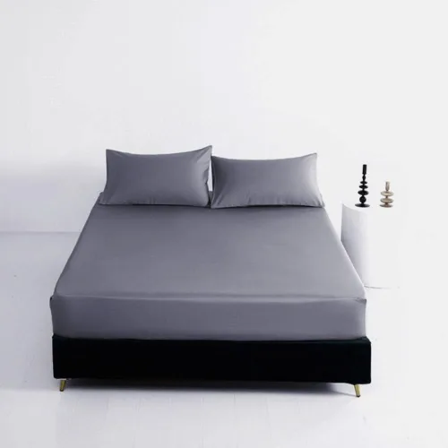 Miniatura 14 de Sábana bajera ajustable de 1 pieza de calidad hotelera, lujosa y suave, sábana inferior de calidad egipcia con bolsillo profundo de hasta 16