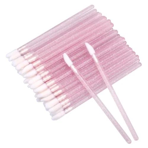 Miniatura 18 de G2PLUS 100 aplicadores de brillo de labios, cepillos de labios desechables, aplicadores de brillo de labios, aplicadores de brillo de labios