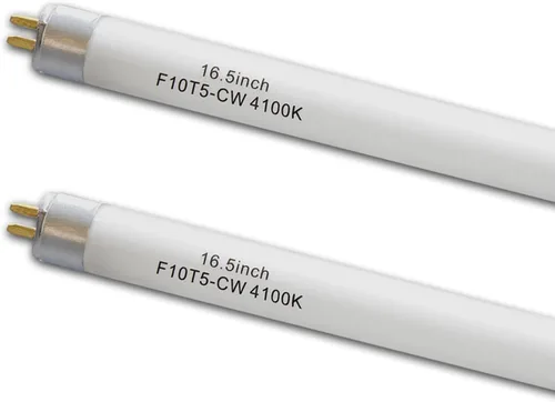 Flyercatch Bombilla fluorescente F10T5 CW de 16 pulgadas, 10 vatios, luz blanca fría de 4100 K, tubo de iluminación blanco brillante T5 de 10 W 4200