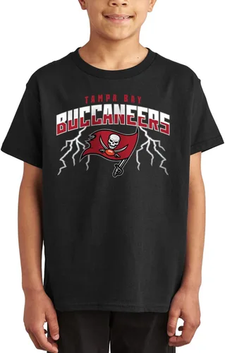 Miniatura 10 de Junk Food Camiseta para niños estándar x NFL Team Lightning con licencia oficial para niños